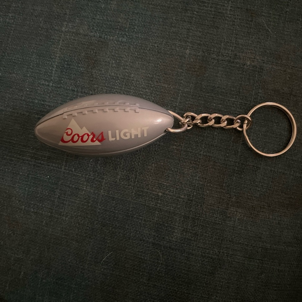 Coors light bottle opener keychain